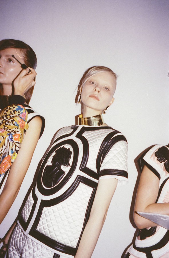 Backstage at KTZ Backstage at London Fashion Week SS2015 - C-Heads Magazine