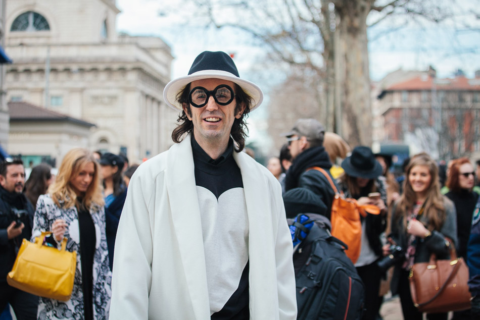 Meet you on the Milan Fashion Week 2015 Day 1 #streetstyle - C-Heads ...