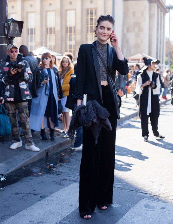 Street Style Fashion Looks spotted at Paris Fashion Week # 2 - C-Heads ...