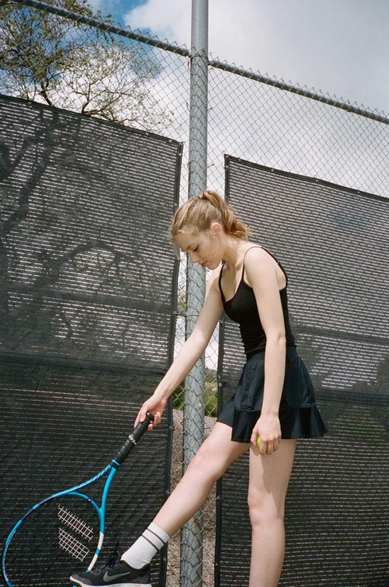 On the tennis court with Grace Van Dien CHeads Magazine